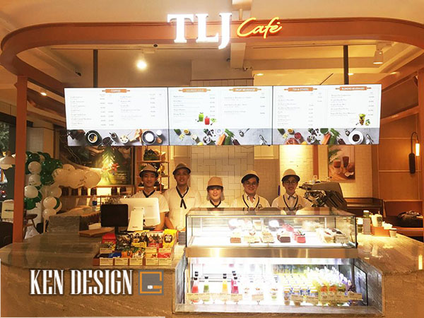 Thiết kế quán cafe bánh ngọt